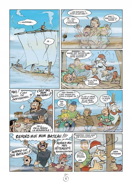 Une planche extraite de IL ETAIT UNE FOIS... L'HOMME #3 - Les Vikings