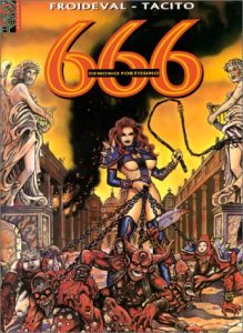 Couverture de 666 #3 - Demonio Fortissimo