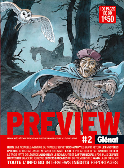 Couverture de PREVIEW GLENAT #2 - Preview Glénat 2006