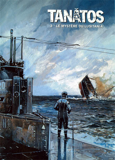 Couverture de TANÂTOS #3 - Le mystère du Lusitania
