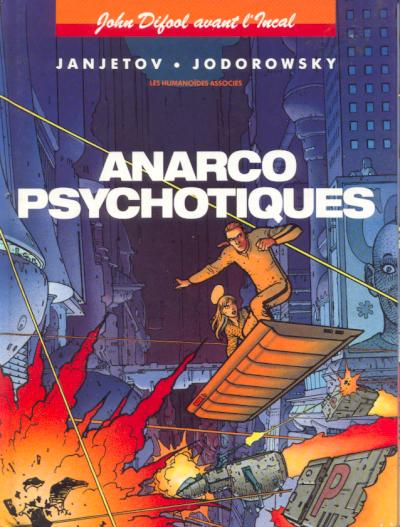 Couverture de AVANT L'INCAL #4 - Anarcopsychotiques