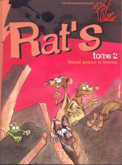 Couverture de RAT'S #2 - Quand pousse le bitume