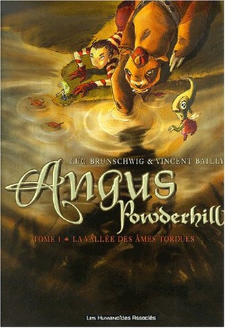 Couverture de ANGUS POWDERHILL #1 - La Vallée des Ames Tordues