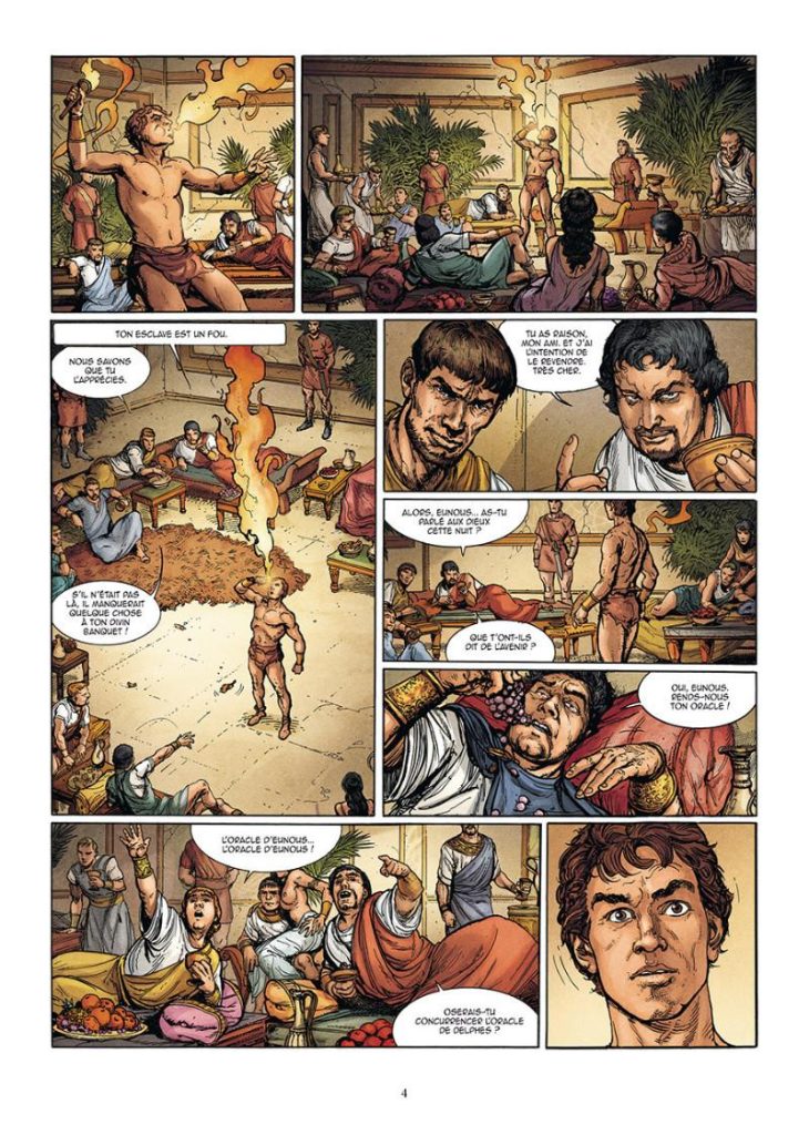 Une planche extraite de TROISIEME FILS DE ROME (LE) #2 - Eunous, le premier Spartacus