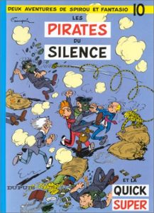 Couverture de SPIROU ET FANTASIO #10 - Les pirates du silence