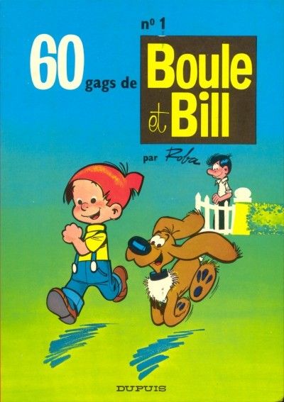 Couverture de BOULE ET BILL (1) #1 - 60 gags de Boule et Bill
