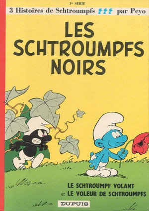 Couverture de SCHTROUMPFS (LES) #1 - Les Schtroumpfs noirs + 2 histoires de Schtroumpfs