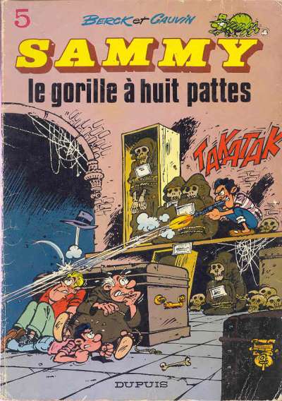 Couverture de SAMMY #5 - Le gorille à huit pattes