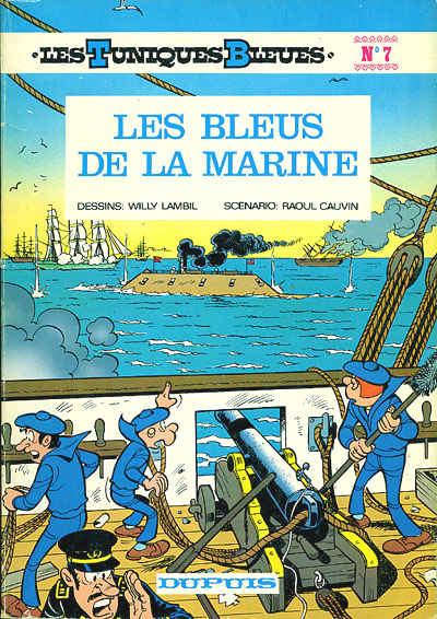Couverture de TUNIQUES BLEUES (LES) #7 - Les bleus de la marine