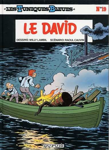 Couverture de TUNIQUES BLEUES (LES) #19 - Le David