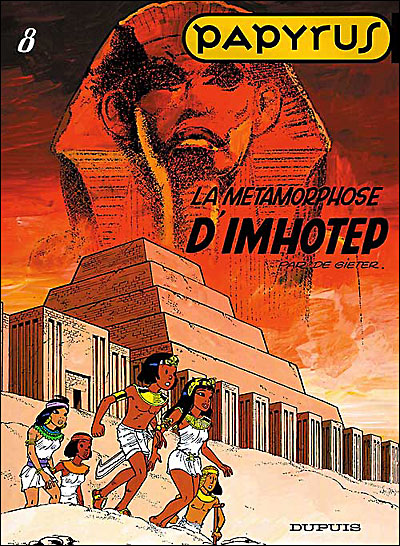 Couverture de PAPYRUS #8 - La métamorphose d'Imhotep