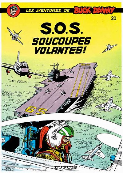 Couverture de BUCK DANNY #20 - S.O.S. soucoupes volantes !