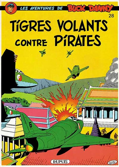 Couverture de BUCK DANNY #28 - Tigres Volants contre pirates