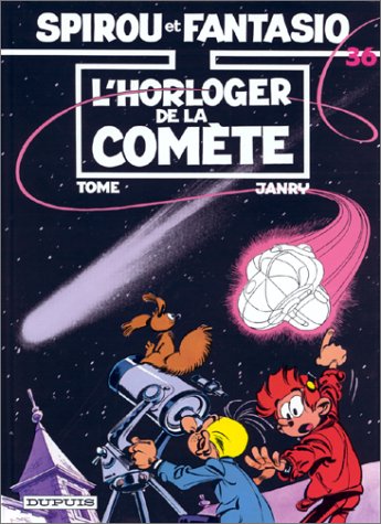 Couverture de SPIROU ET FANTASIO #36 - L'horloger de la comète