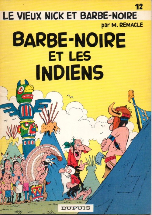 Couverture de VIEUX NICK ET BARBE-NOIRE (LE) #12 - Barbe-Noire et les indiens