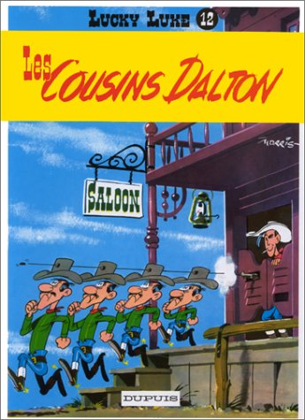Couverture de LUCKY LUKE #12 - Les cousins Dalton