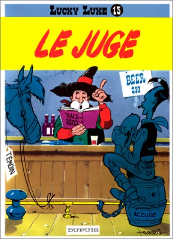 Couverture de LUCKY LUKE #13 - Le juge