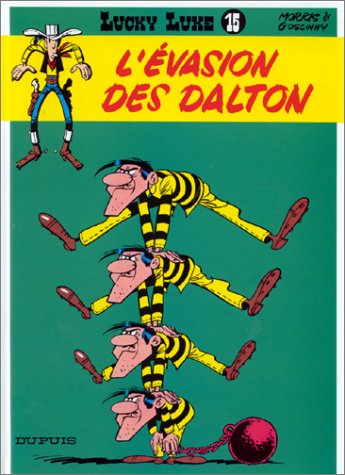 Couverture de LUCKY LUKE #15 - L'évasion des Dalton