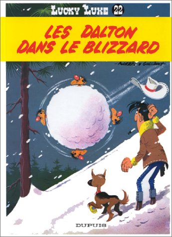 Couverture de LUCKY LUKE #22 - Les Daltons dans le blizzard