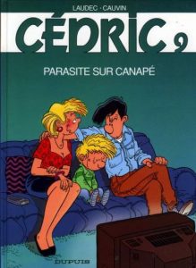 Couverture de CEDRIC #9 - Parasite sur canapé