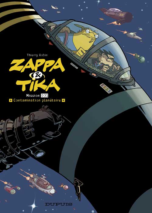 Couverture de ZAPPA ET TIKA #1 - Contamination planétaire