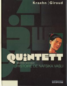 Couverture de QUINTETT #4 - Histoire de Nafsika Vasli