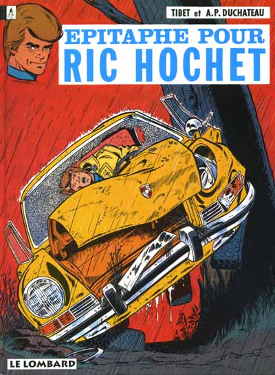 Couverture de RIC HOCHET #17 - Epitaphe pour Ric Hochet