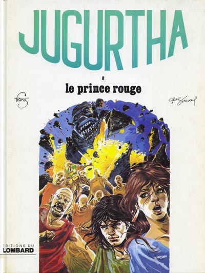 Couverture de JUGURTHA #8 - Le prince rouge