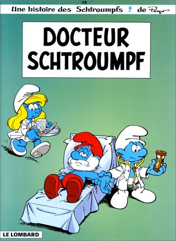 Couverture de SCHTROUMPFS (LES) #18 - Docteur schtroumpf