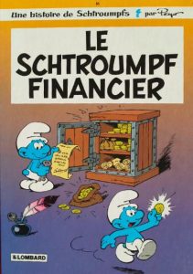 Couverture de SCHTROUMPFS (LES) #16 - Le Schtroumpf Financier
