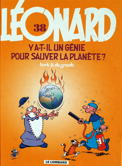 Couverture de LEONARD #38 - Y a-t-il un génie pour sauver la planète ?