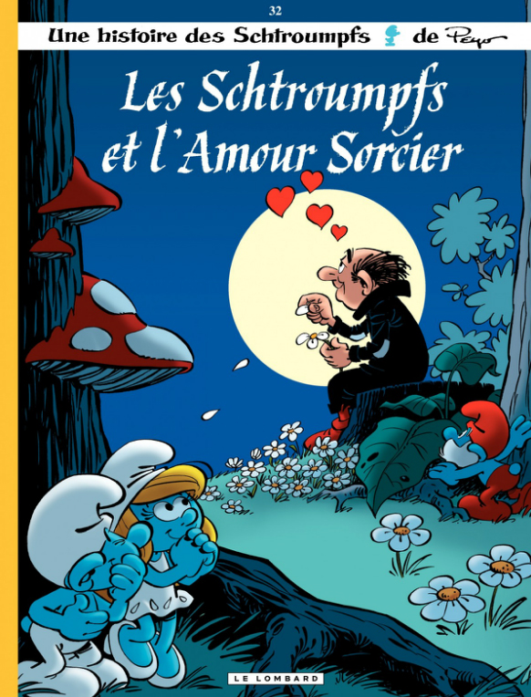 Couverture de SCHTROUMPFS (LES) #32 - Les Schtroumpfs et l'amour sorcier
