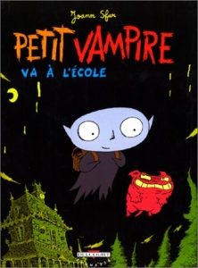 Couverture de PETIT VAMPIRE #1 - Petit Vampire va à  l'école