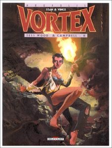 Couverture de VORTEX #8 - Tess Wood et Campbell