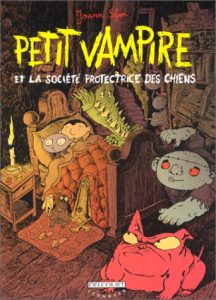 Couverture de PETIT VAMPIRE #3 - Petit Vampire et la Société Protectrice des Chiens