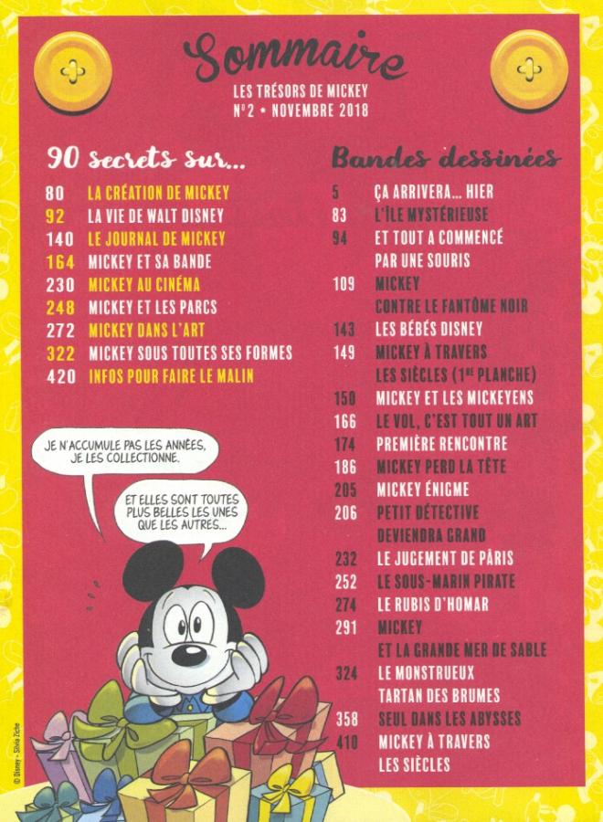 Une planche extraite de Le livre anniversaire Mickey Mouse 90 ans
