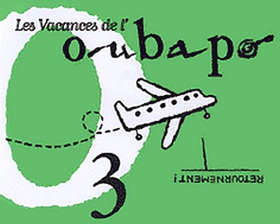 Couverture de OUPUS #3 - Les vacances de l'Oubapo