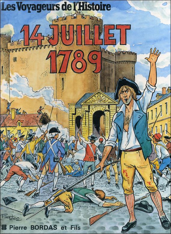 Couverture de VOYAGEURS DE L'HISTOIRE (LES) #9 - 14 juillet 1789