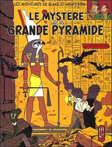 Couverture de BLAKE ET MORTIMER #4 - Le mystère de la grande pyramide (1/2)