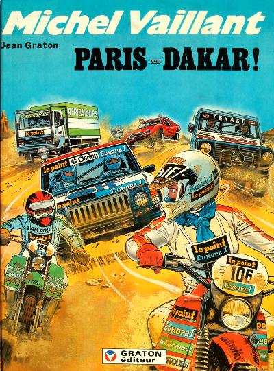 Couverture de MICHEL VAILLANT #41 - Paris-Dakar