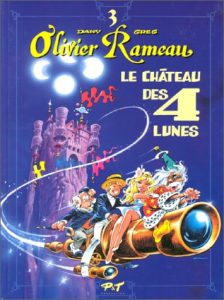 Couverture de OLIVIER RAMEAU #3 - Le château des 4 lunes