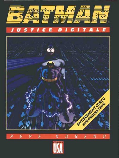 Couverture de BATMAN # - Justice Digitale