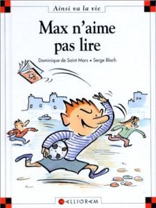 Couverture de MAX ET LILI #2 - Max n'aime pas lire