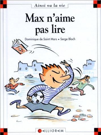 Couverture de MAX ET LILI #2 - Max n'aime pas lire