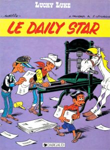 Couverture de LUCKY LUKE #23 - Le Daily Star