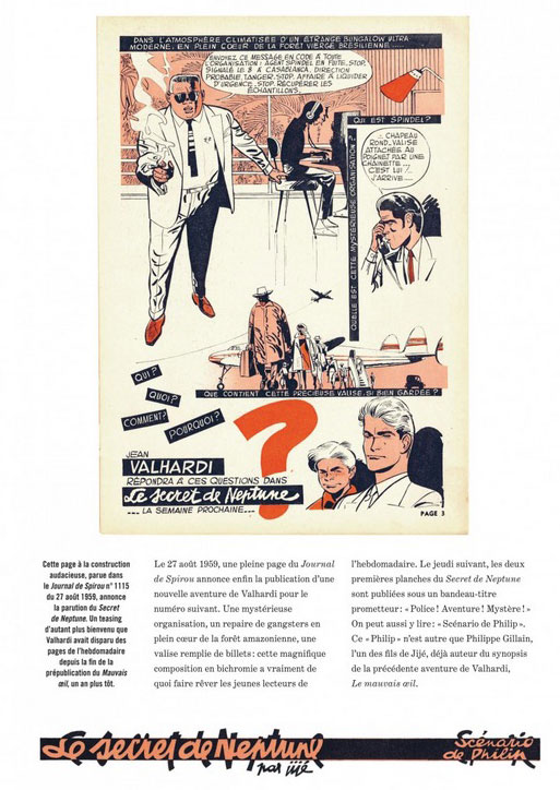 Une planche extraite de VALHARDI, L'INTÉGRALE #5 - 1959 - 1965