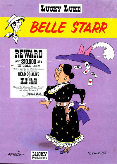 Couverture de LUCKY LUKE #34 - Belle Starr
