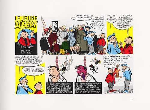 Une planche extraite de Le jeune Albert