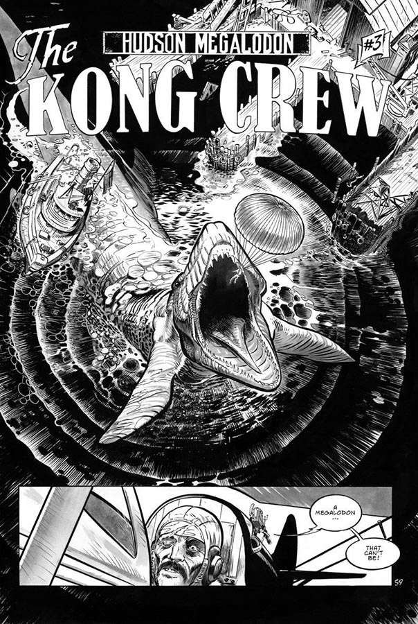 Une planche extraite de THE KONG CREW #3 - Volume 3