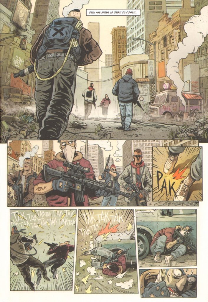 Une planche extraite de DOGGYBAGS ONE SHOT #4 - Dirty Old Glory